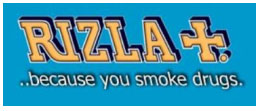rizla because you smoke drugs