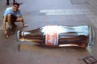 julian beever optical illusion pavement art