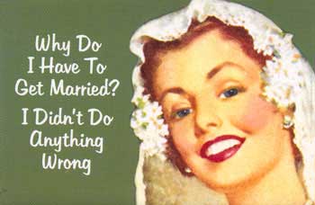 why do I have to get married I didn't do anything wrong