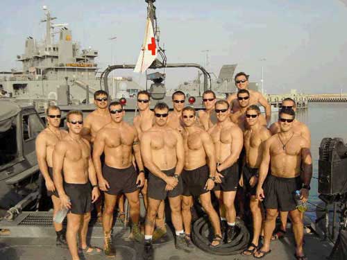 hunky army men